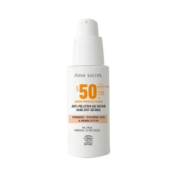 Alma Secret Solar Facial Natural SPF 50 con Ceramidas (Color: Sand) 50 ml