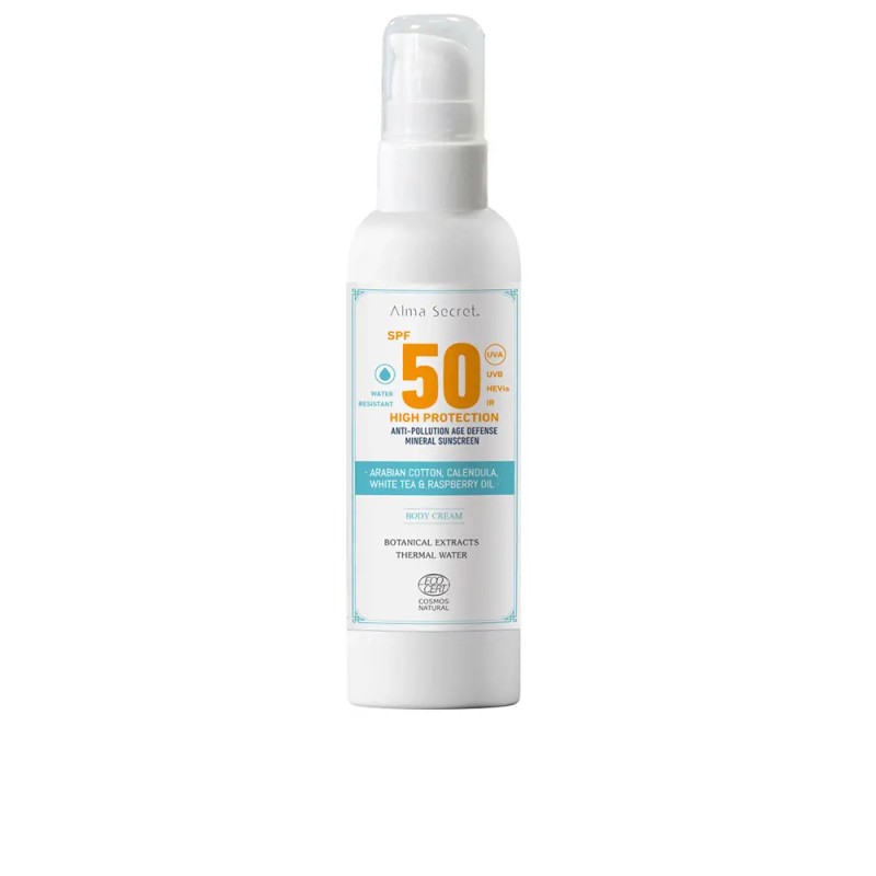 Alma Secret Crema Corpo con Alta Protezione Solare SPF 50 200 ml 【ACQUISTA ONLINE】