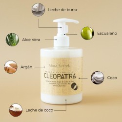 Gel de bain à la noix de coco Cléopâtre Alma Secret 500 ml