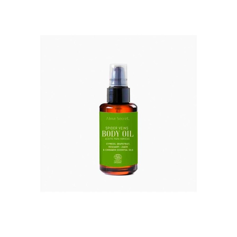 Alma Secret Öl gegen Krampfadern und müde Beine mit Zypresse, Grapefruit und Rosmarin 100 ml Alma Secret Öl gegen Krampfadern und müde Beine mit Zypresse, Grapefruit und Rosmarin 100 ml