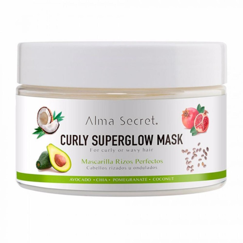 Maschera Alma Secret Curly Superglow (capelli ricci o mossi) 250 ml 【OFFERTA】 Maschera Alma Secret Curly Superglow (capelli ricci o mossi) 250 ml 【OFFERTA】