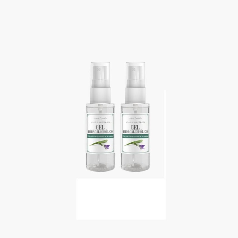 Alma Secret Pack Hydroalkoholisches Handgel Aloe und Lavendel 2x30 ml Alma Secret Pack Hydroalkoholisches Handgel Aloe und Lavendel 2x30 ml