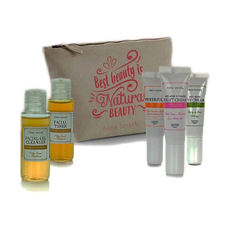 Alma Secret Beauty Travel Set (P.Seca) - Mini (5 Prod) VARIOS 【OFERTA】 Alma Secret Beauty Travel Set (P.Seca) - Mini (5 Prod) VARIOS 【OFERTA】