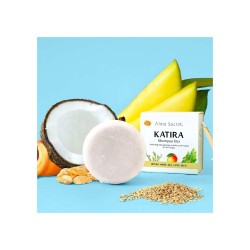 Alma Secret Katira Solid Shampoo (Strengthening, Moisturizing, Anti-Frizz and Volume) 85 g【24 hour SHIPPING】