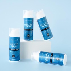 Crème anti-rides visage et yeux Alma Secret Caféine, ginseng et vitamine C SPF 20 50 ml