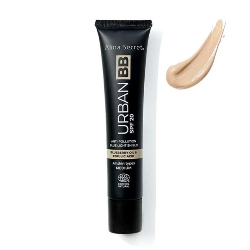 Alma Secret Urban Bb Cream Con Protección Solar Spf 20 (Medium: Color Más Claro) 40 ml 【OFERTA】 Alma Secret Urban Bb Cream Con Protección Solar Spf 20 (Medium: Color Más Claro) 40 ml 【OFERTA】