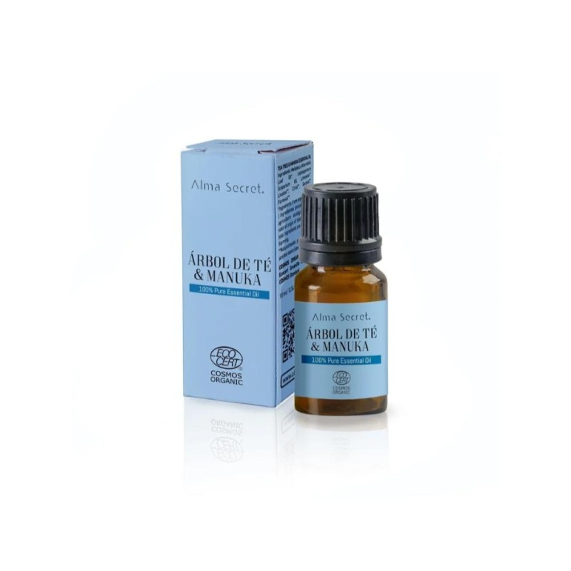 Alma Secret Ätherisches Bio-Teebaum- und Manukaöl 10 ml Alma Secret Ätherisches Bio-Teebaum- und Manukaöl 10 ml