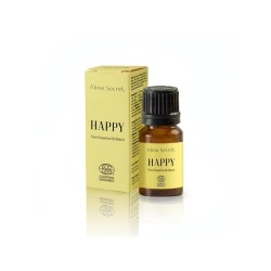 Alma Secret Happy: Sinergia de Óleos Essenciais Orgânicos 10 ml