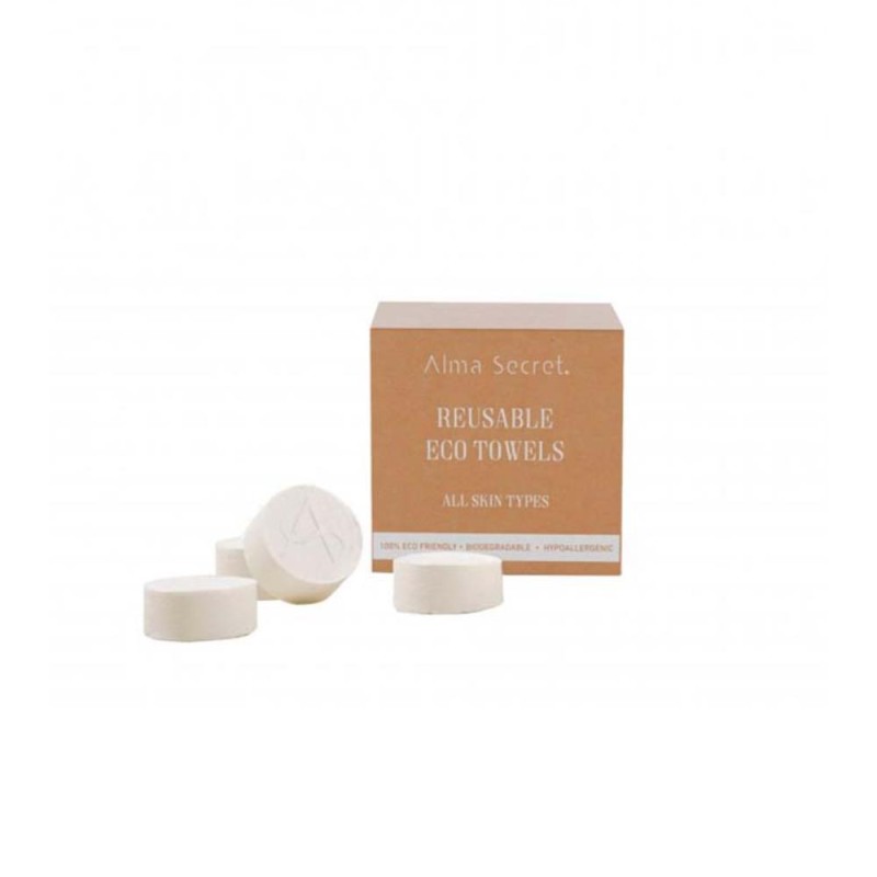 Alma Secret Reusable Ecological Wipes 50 Units Alma Secret Reusable Ecological Wipes 50 Units