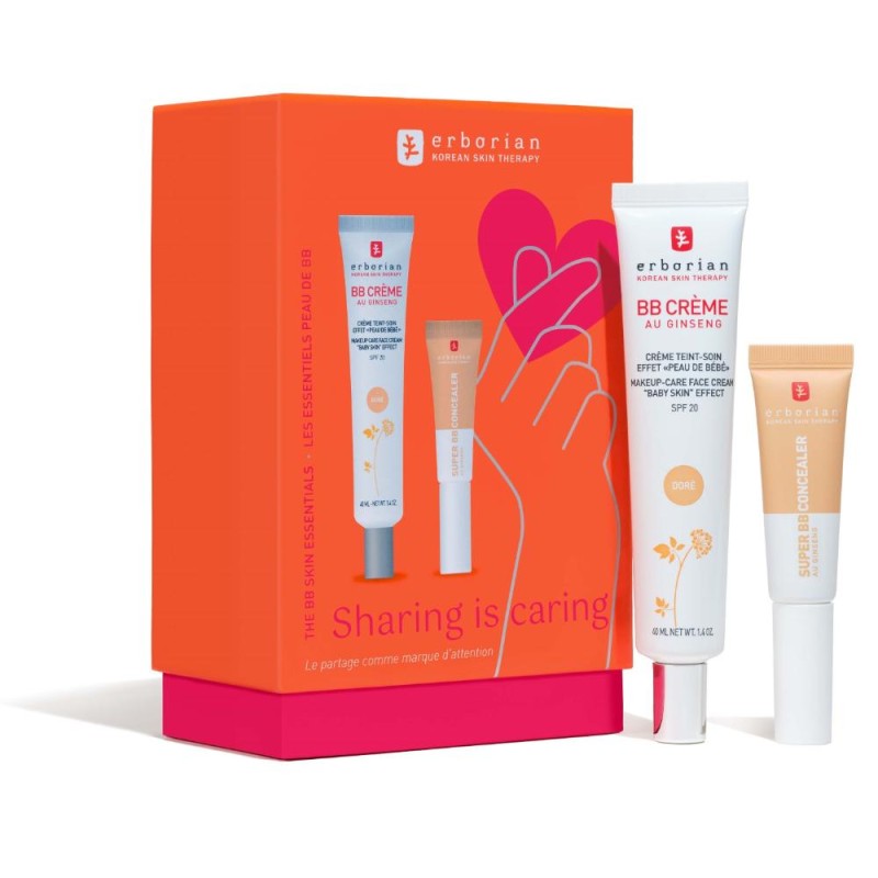 Erborian Kit BB Crème + Super BB Concealer - Doré Erborian Kit BB Crème + Super BB Concealer - Doré
