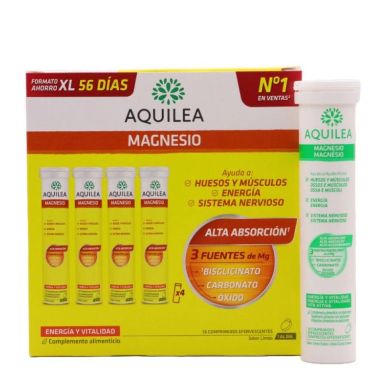 Aquilea Magnesium 56 Effervescent Tablets Aquilea Magnesium 56 Effervescent Tablets