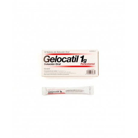 GELOCATIL 1G 12 Tablets Strips1