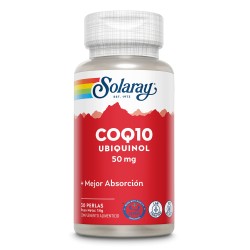 Solaray CoQ-10 Ubiquinol 100 mg 30 Perlas