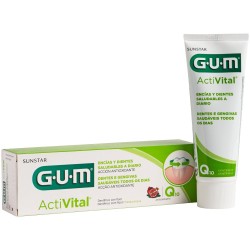 Dentifrice Gum Activital Duplo Gel 2x75 ml