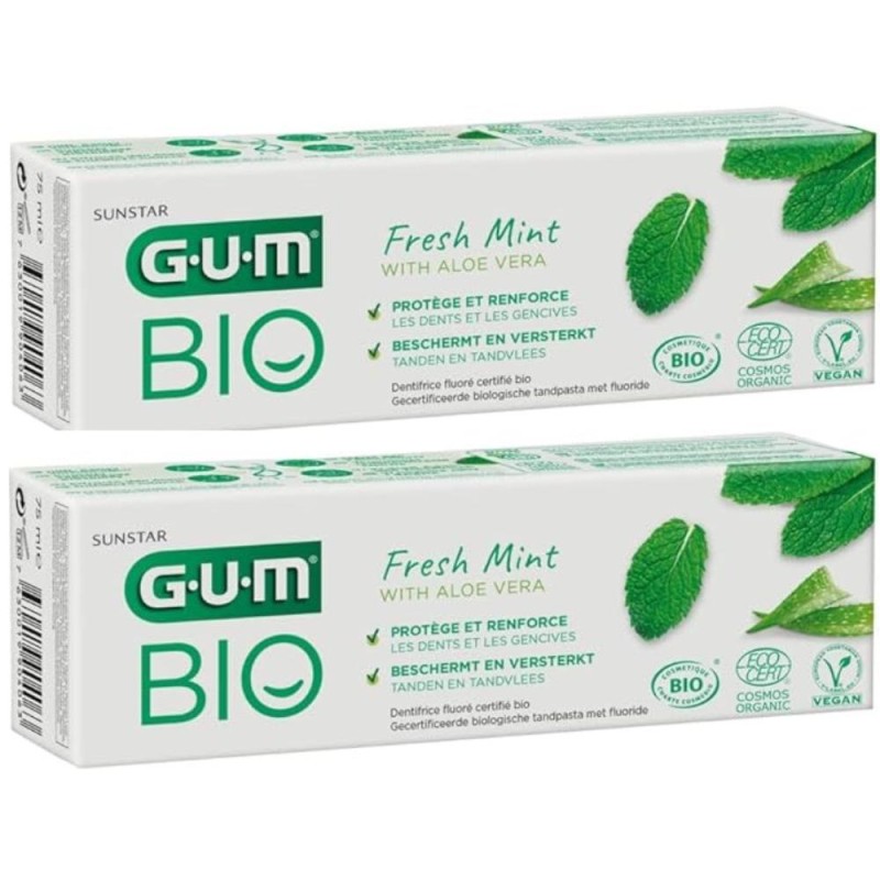 Gum Bio Gel Zahnpasta Duplo 2x75 ml Gum Bio Gel Zahnpasta Duplo 2x75 ml