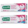 Gum Sensivital+ Toothpaste Gel Duplo 2x75 ml