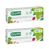 Gum Kids 3+ Duplo Gel Creme Dental Morango 2x50 ml