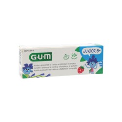 Gum Junior 6+ Strawberry Toothpaste Gel 50 ml
