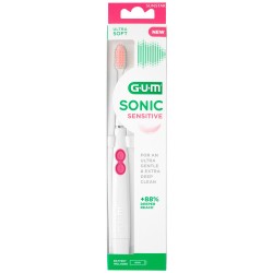Gum Sonic Sensitive Battery-operated Toothbrush 1 Unit 【ONLINE PURCHASE】