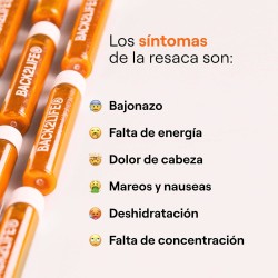 Back2Life Multivitamínico Anti Resaca 25mlx5 unidades