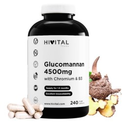 Hivital Glucomanano 4500 mg 240 Cápsulas