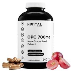 Hivital OPC Semilla de Uva 700 mg 240 Cápsulas