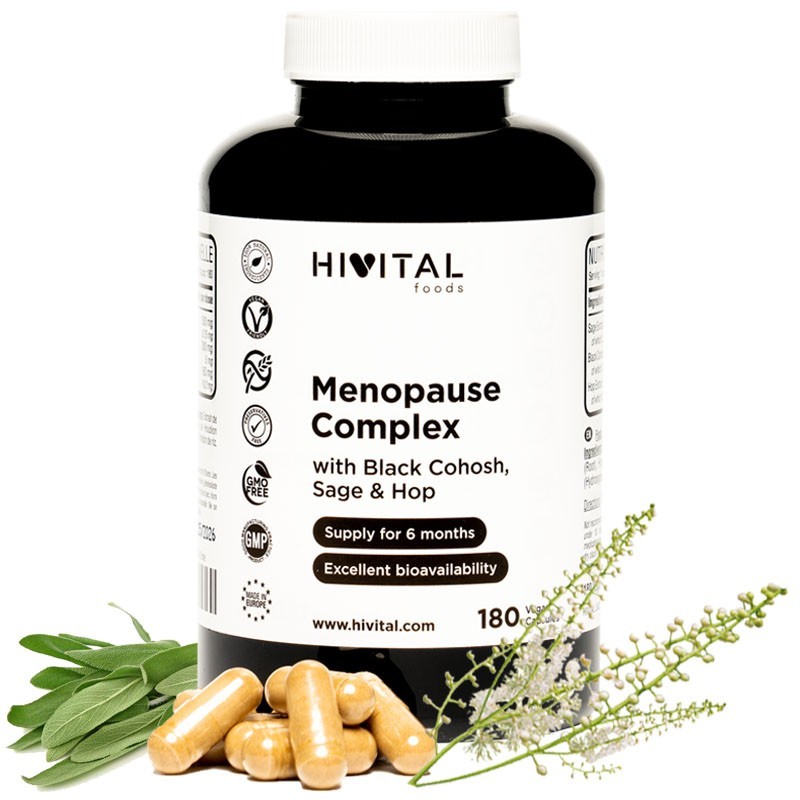 Hivital Menopause Complex 180 Cápsulas Hivital Menopause Complex 180 Cápsulas