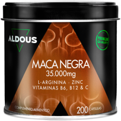 Aldous Black Maca 35000 mg 200 Capsules