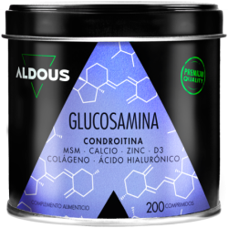 Aldous Glucosamina con Condroitina 200 Comprimidos