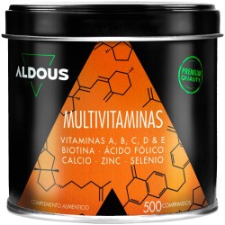 Aldous Multivitaminas 500 Comprimidos