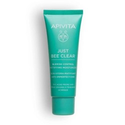 Apivita Just Bee Clear Anti-Blemish Mattifying Moisturizing Cream 40 ml