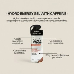 NDL Pro-Health Performance Gel Energético con Cafeína Sabor Cola 60 g