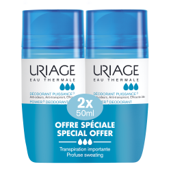 URIAGE Déodorant Triactif 2x50g 【OFFRE】