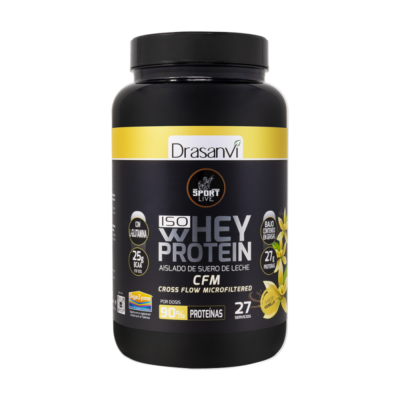 Drasanvi Whey Protein Isolate Vanilla Sport Live 800 g Drasanvi Whey Protein Isolate Vanilla Sport Live 800 g