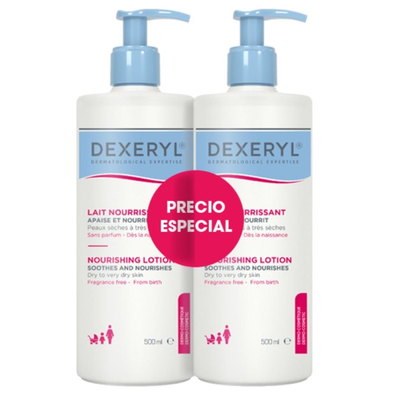 Dexeryl Lotion Nourrissante Duplo 2x500 ml Dexeryl Lotion Nourrissante Duplo 2x500 ml