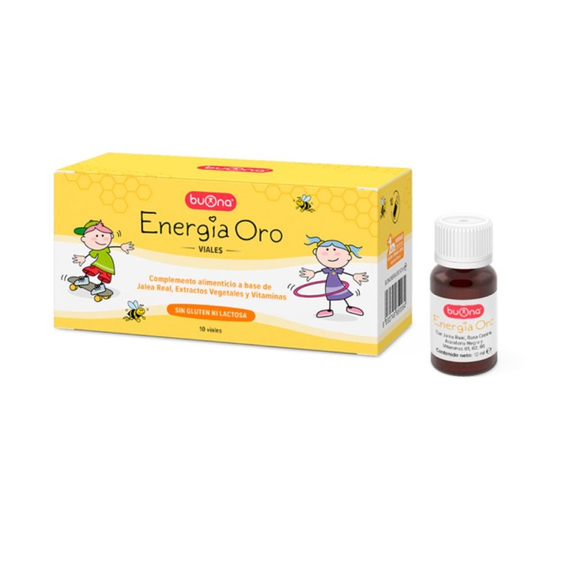 Buona Energía Oro Viales 10x10 ml 【COMPRA ONLINE】
