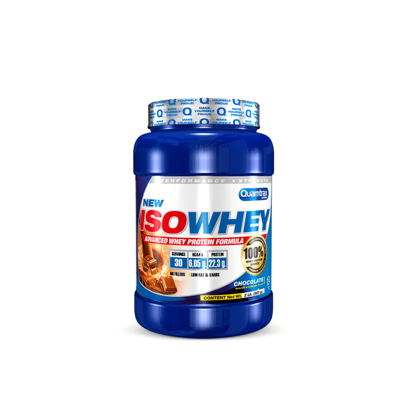 Quamtrax Iso Whey Schokolade 2 Pfund