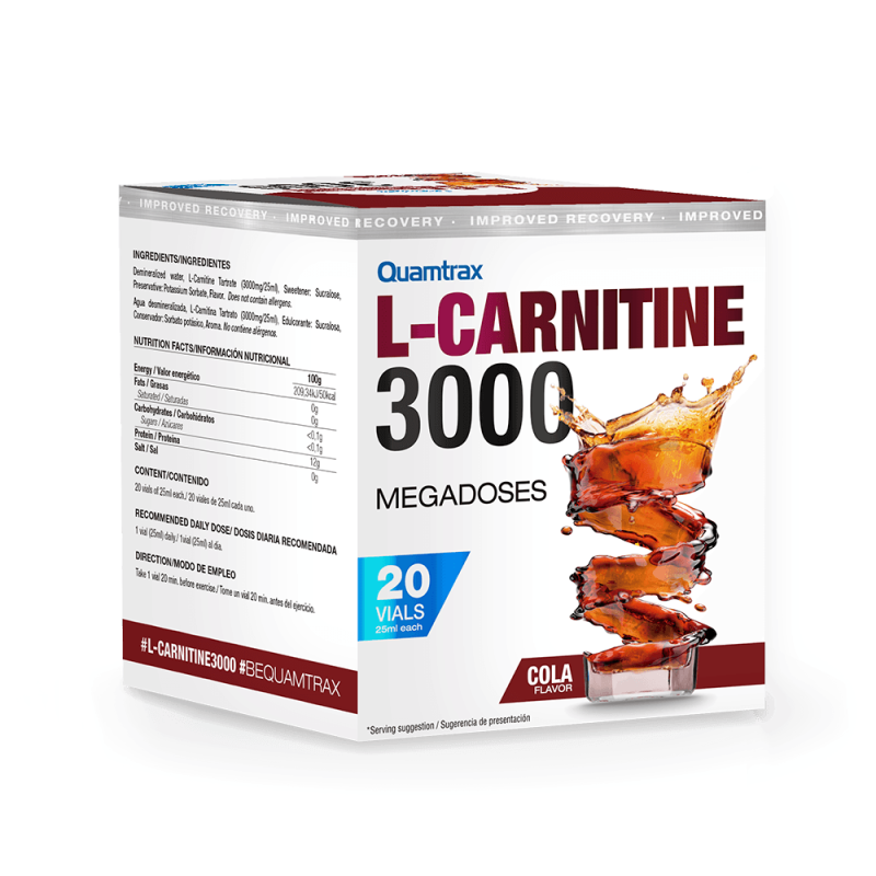 Quamtrax Carnitine Cola 3000 20 Fläschchen
