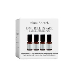 Alma Secret Roll-On Pack + Labels 4x10 ml