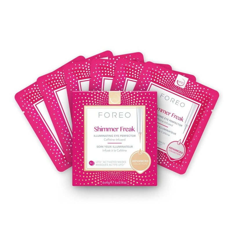 Foreo Maschere UFO e UFO 2 Shimmer Freak 6 unità 【SPEDIZIONE 24 ore】 Foreo Maschere UFO e UFO 2 Shimmer Freak 6 unità 【SPEDIZIONE 24 ore】