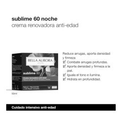 BELLA AURORA Sublime 60+ Crema Rinnovatrice Anti Età Notte 50ml 【OFFERTA】