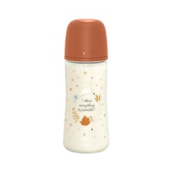 SUAVINEX Wonderland Bottle +6m SX Pro Physiological Silicone 360ml Brown