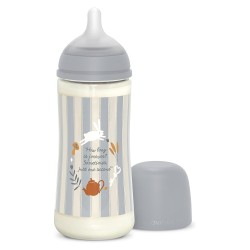 SUAVINEX Wonderland Bottle +6m Silicone SX Pro Physiological 360ml Blue Stripes