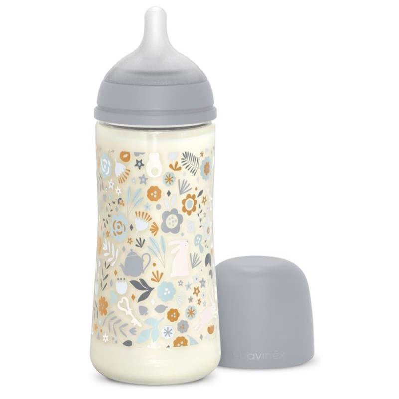 SUAVINEX Wonderland Bottle +6m Silicone SX Pro Physiological 360ml Blue SUAVINEX Wonderland Bottle +6m Silicone SX Pro Physiological 360ml Blue