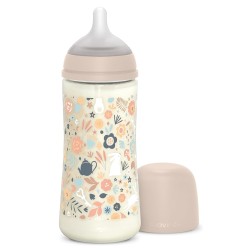 SUAVINEX Wonderland Bottle +6m Silicone SX Pro Physiological 360ml Pink