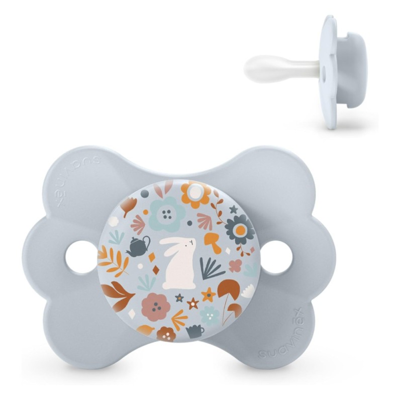 SUAVINEX SX Pro Chupeta Silicone Wonder Butterfly Flores Azuis 0-6 Meses SUAVINEX SX Pro Chupeta Silicone Wonder Butterfly Flores Azuis 0-6 Meses
