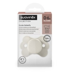 SUAVINEX Chupeta SX Pro Silicone Wonder Butterfly Bege 0-6 Meses