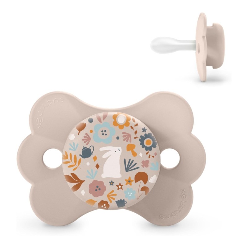 SUAVINEX SX Pro Chupeta Silicone Wonder Butterfly Flores Rosa 0-6 Meses SUAVINEX SX Pro Chupeta Silicone Wonder Butterfly Flores Rosa 0-6 Meses