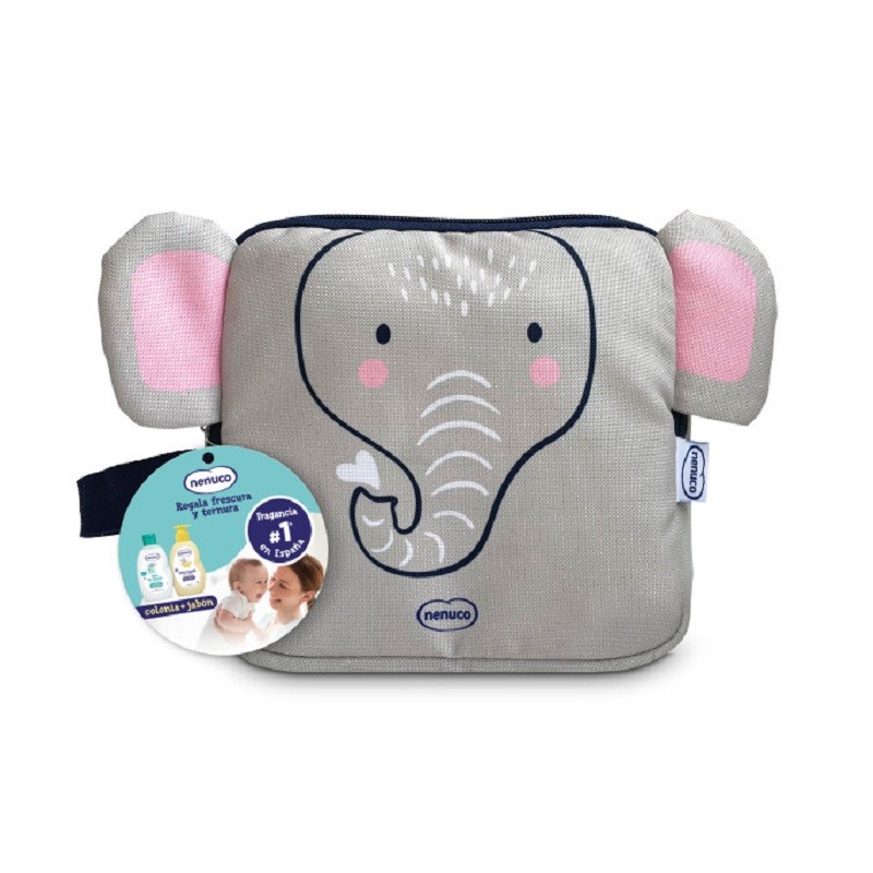 NENUCO Baby Pack Elephant Toiletry Bag with Soap and Cologne 2x200ml NENUCO Baby Pack Elephant Toiletry Bag with Soap and Cologne 2x200ml
