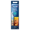 Brosse à dents électrique de rechange Oral-B Pro-Kids Lion King 4 têtes